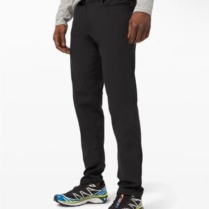lululemon Warpstreme Men's Black Chinos